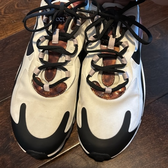 NIKE Air Max 270 React 'Tortoise Shell' Sneakers | Size 8 Women’s - Picture 6 of 8